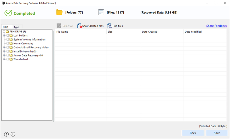 recover deleted files from Flash Drive