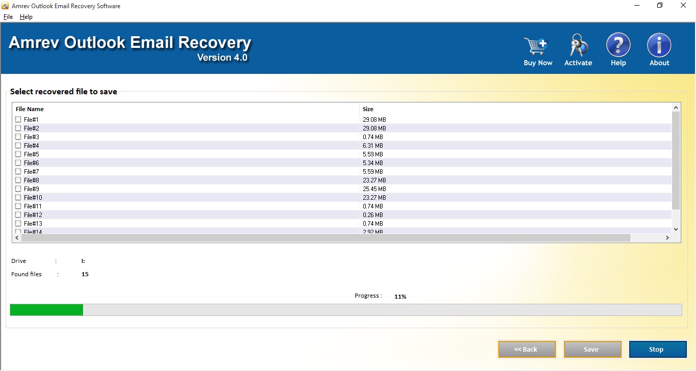 Step 3: Save Recovered PST File