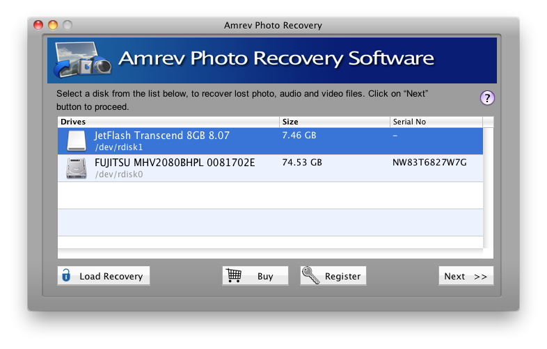 Recover Lost RAW Image from Digital Camera on Mac